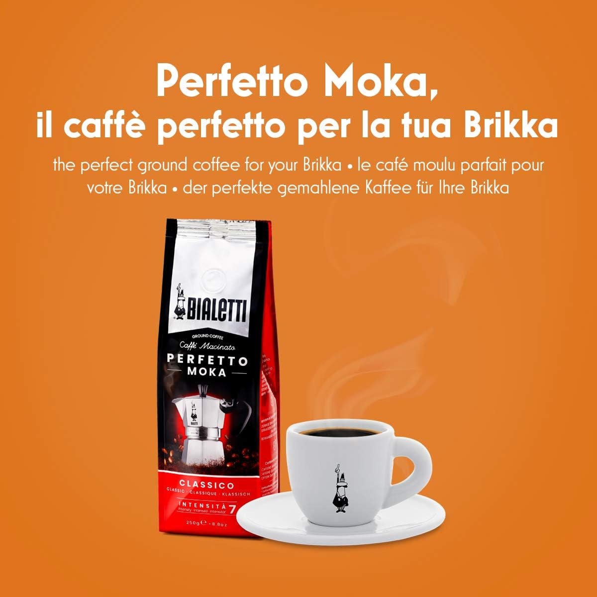Bialetti New Brikka, Moka Pot, the only coffee maker capable of producing the cream of the espresso 2 Cups, Aluminum