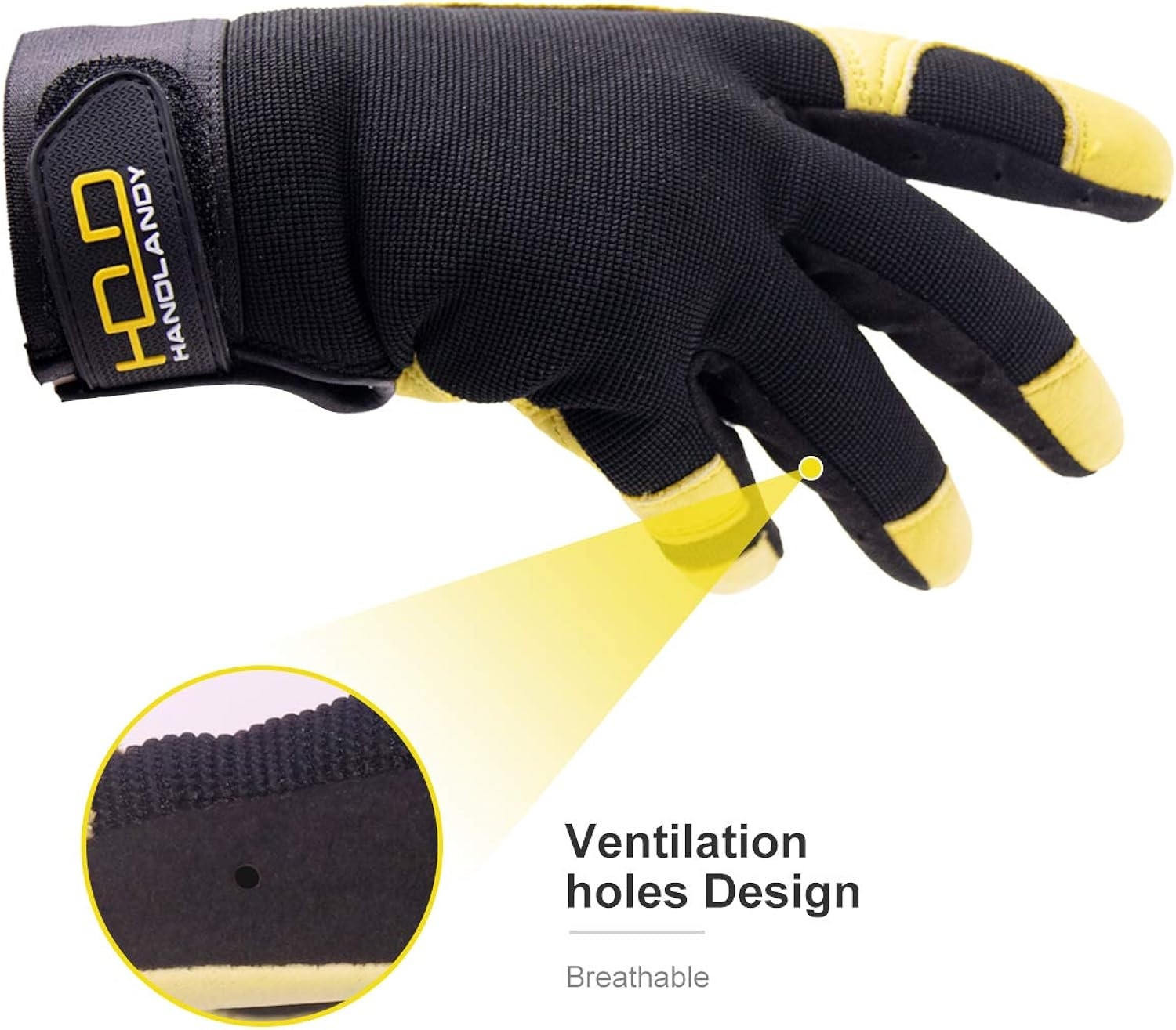 Deerskin Leather Work Gloves for Men & Women, Utility Safety Work Gloves Driver Work Gloves