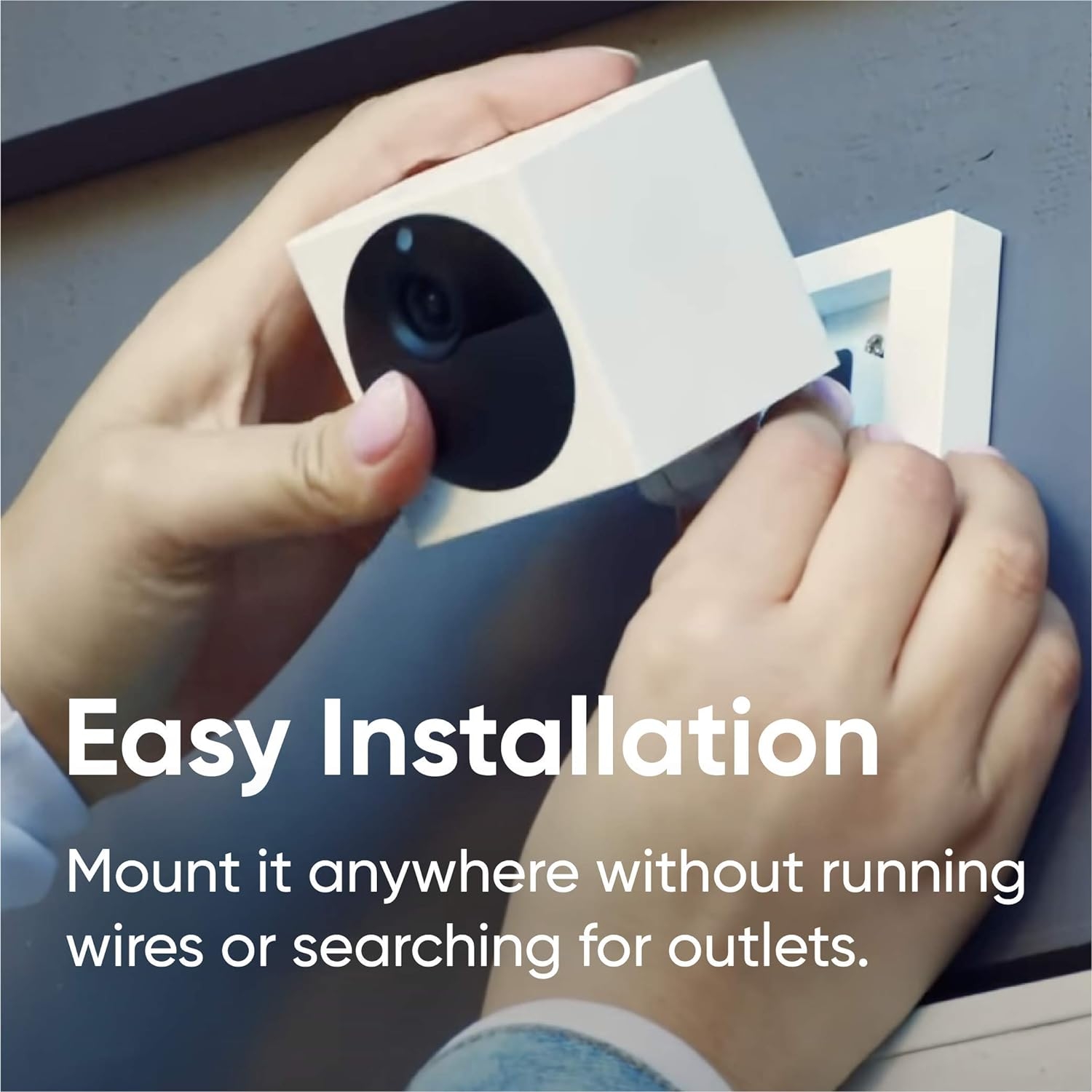 Wyze Cam Outdoor Security Camera Starter Bundle (Includes Base Station & 1 Camera), 1080p HD Indoor/Outdoor Wire-Free Smart Home Camera, Night Vision, 2-Way Audio, Works with Alexa & Google Assistant