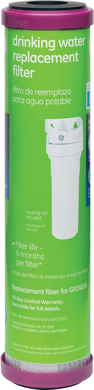 GE FXUTC Drinking Water System Replacement Filter , White