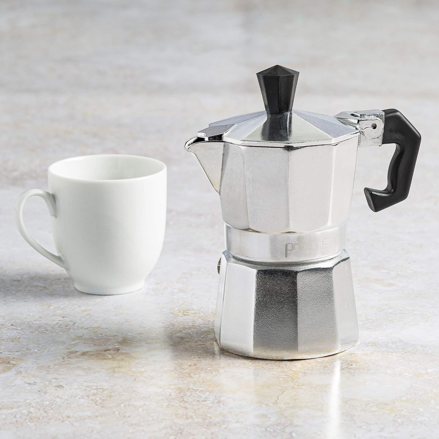 Primula Aluminum Maker Bold, Full Body Espresso – Easy to Use – Makes 1 Cup